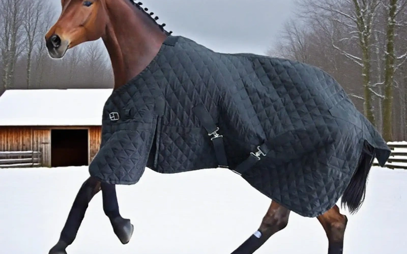 adjustable-winterhorseblanket-for-outdoor-travel