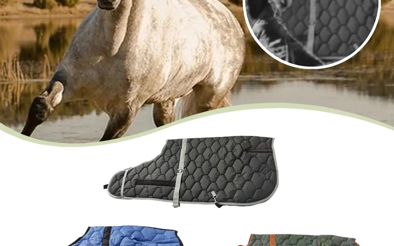 waterproof-winterhorseblanket-with-leg-straps